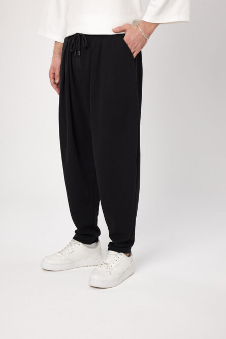 Bohem Keten Şalvar Pantolon - Görsel 6