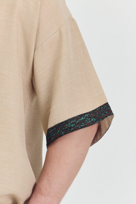 2'li Keten Takım Şalvar ve Gömlek - Görsel 4