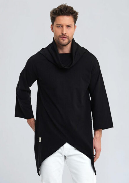 Boğazlı Panço Fakir Kol - Görsel 3