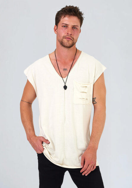 Oversize V Yaka Atlet - Görsel 5