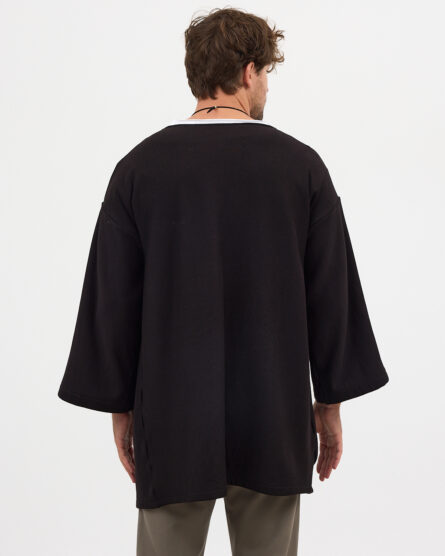 Pantolon Tşört Kimono 3'lü Set - Görsel 4