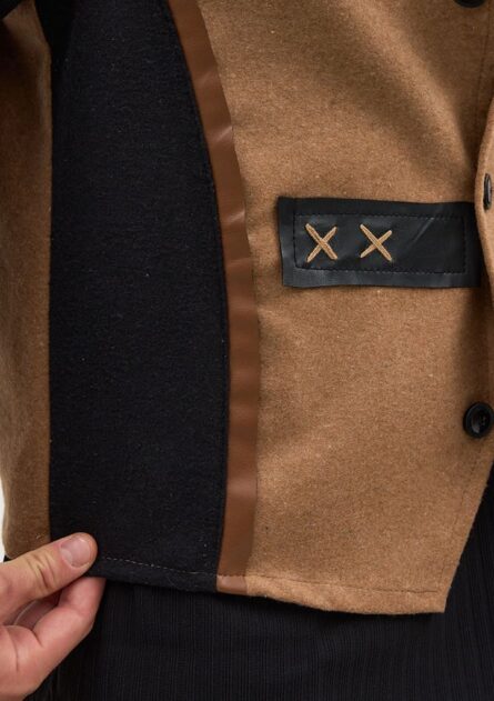 Etnik Desen Bohem Kaşe Yelek - Görsel 5