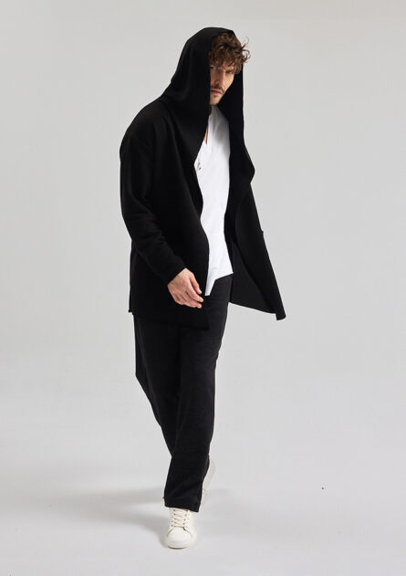 BABBOSS Panço ve V Yaka Asimetrik Tişört 2'li Kombin - Görsel 2