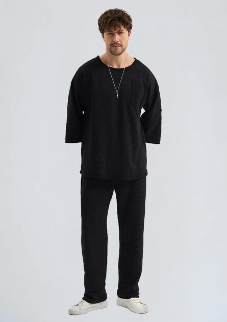 BABBOSS Fakir Kol 2 İplik Baggy Takım - Görsel 2